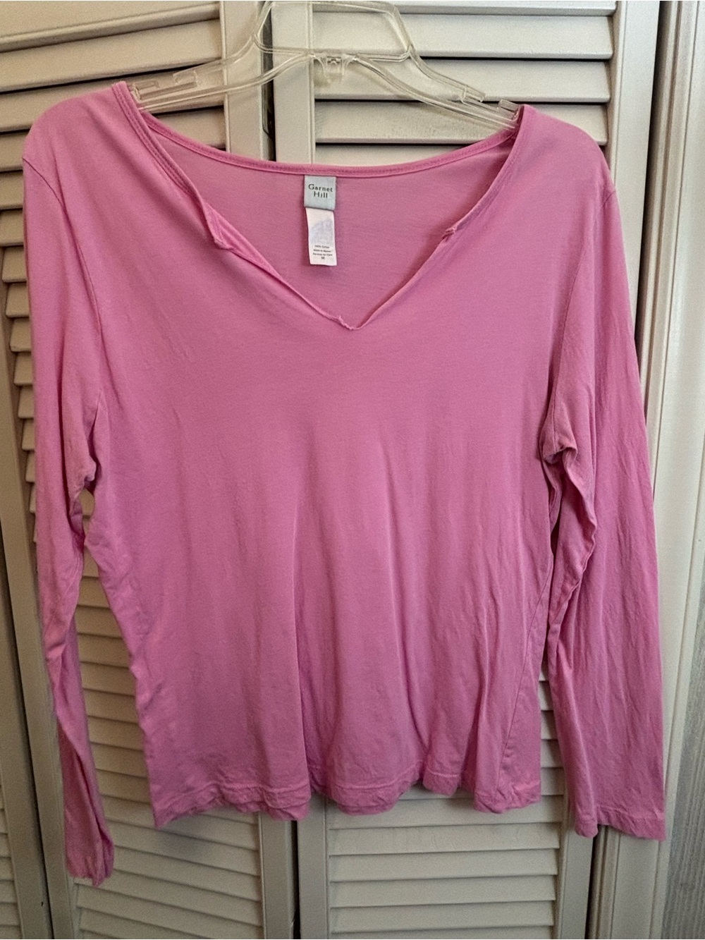 Garnet Hill V-Neck Tissue T-Shirt